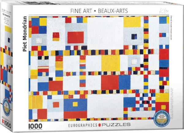 Eurographics - 1000 Piece Jigsaw Puzzle - Piet Mondrian