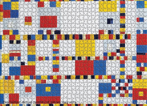 Eurographics - 1000 Piece Jigsaw Puzzle - Piet Mondrian