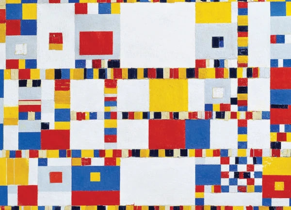 Eurographics - 1000 Piece Jigsaw Puzzle - Piet Mondrian