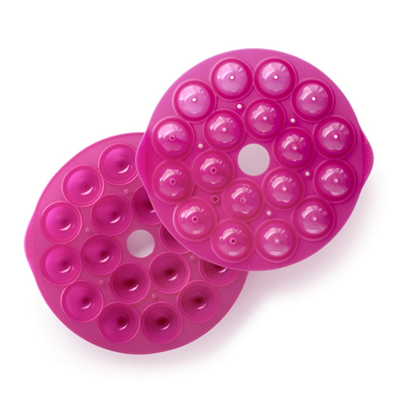 Lékué - 18-Cavity Cake Pop Mould - Fuchsia