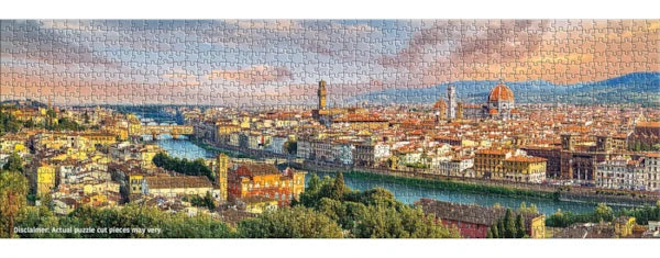 Eurographics - 1000 Piece Panoramic Puzzle - Florence, Italy