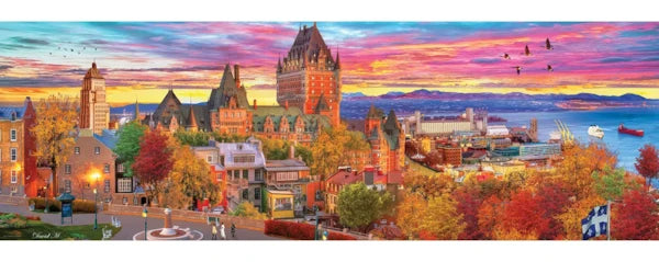 Eurographics - 1000 Piece Panoramic Puzzle - Quebec City