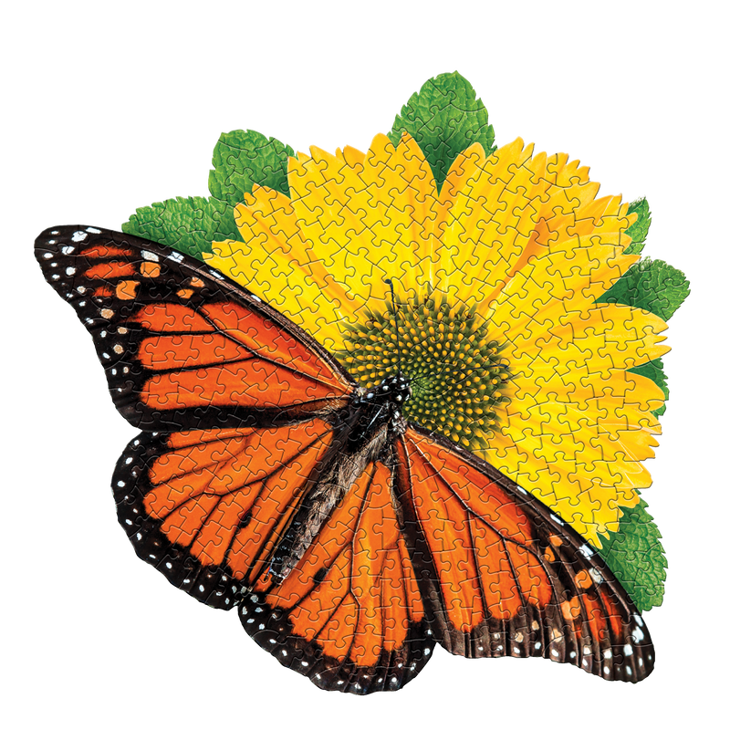 Madd Capp Puzzles – I Am Butterfly Jigsaw Puzzle | 300 Pieces – completed puzzle