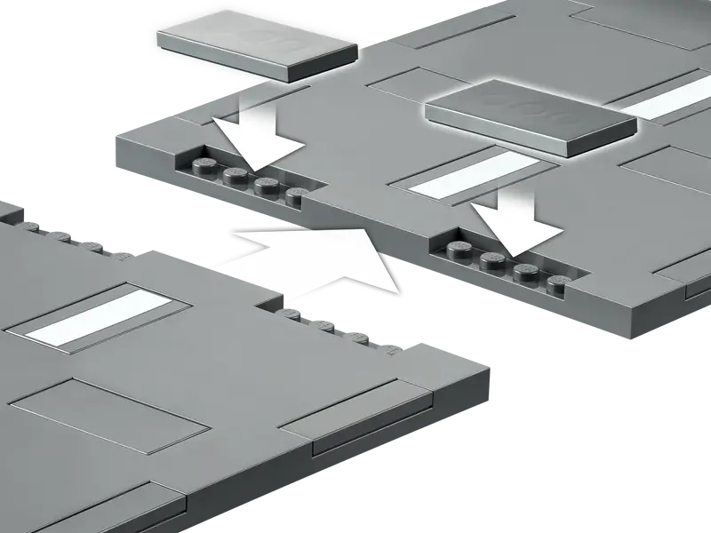 LEGO - 60304 - CITY- Road Plates - 112pcs