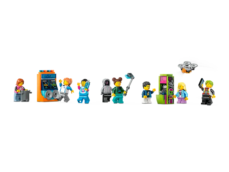 LEGO - 60421 - CITY - Robot World Roller - Coaster Park - 986pcs