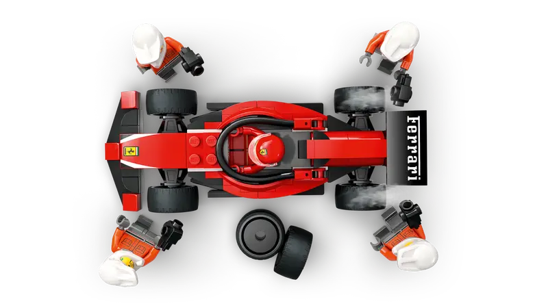 LEGO - 60443 - CITY - F1 pit Stop & Pit Crew w/Ferrari Car - 322pcs
