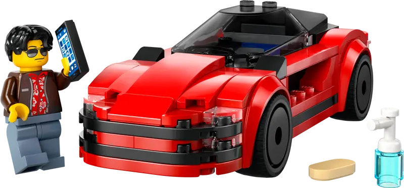 LEGO - 60448 - CITY - Red Sports Car - 109cs