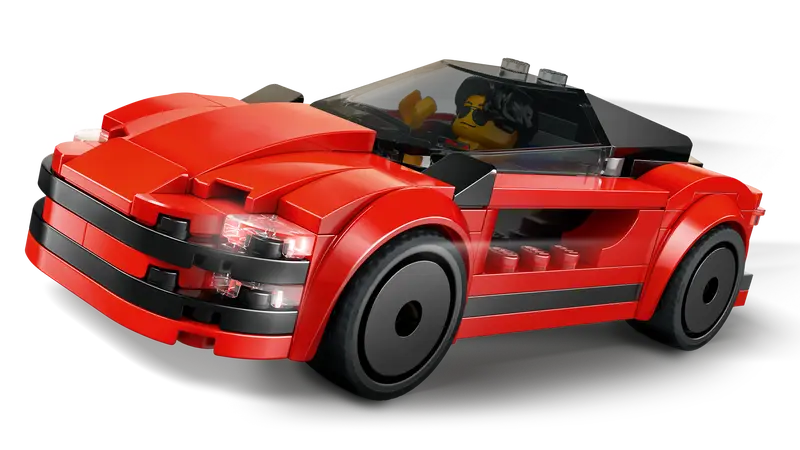 LEGO - 60448 - CITY - Red Sports Car - 109cs