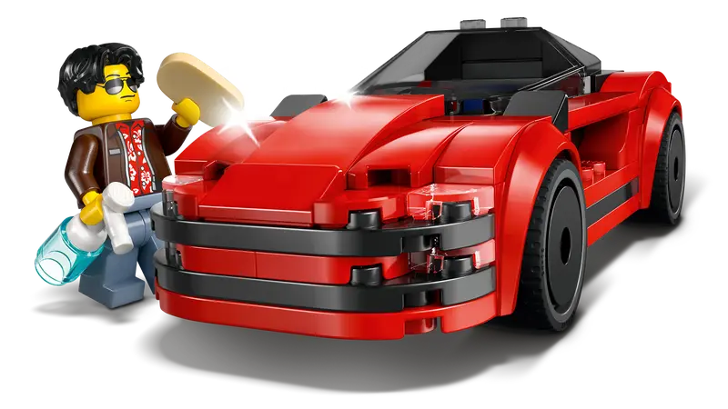 LEGO - 60448 - CITY - Red Sports Car - 109cs