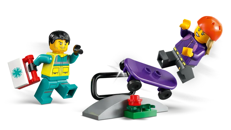 LEGO - 60451 - CITY - Emergency Ambulance - 184pcs