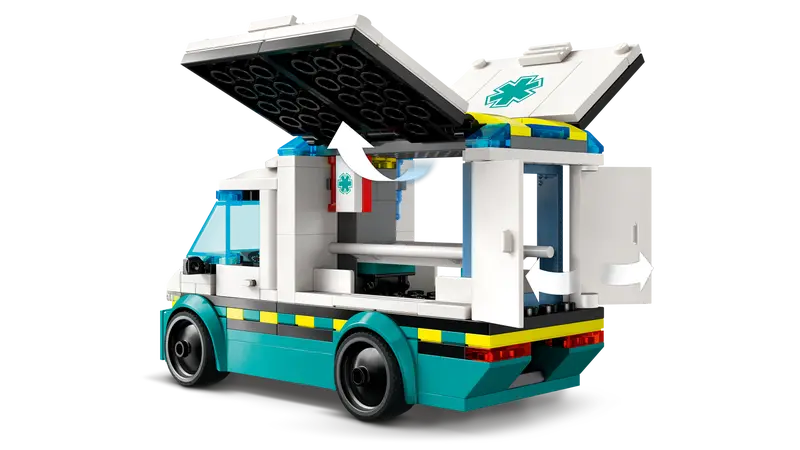 LEGO - 60451 - CITY - Emergency Ambulance - 184pcs