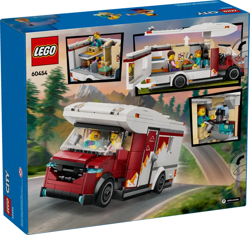 LEGO - 60454 - CITY - Holiday Adventure Camper Van - 385pcs