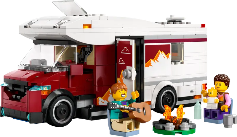 LEGO - 60454 - CITY - Holiday Adventure Camper Van - 385pcs