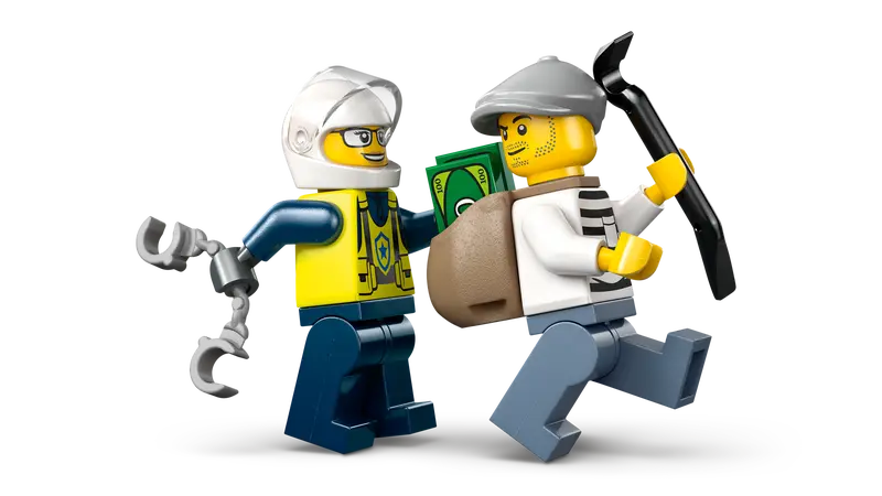 LEGO - 60455 - CITY - Police Motorcycle Chase - 65pcs