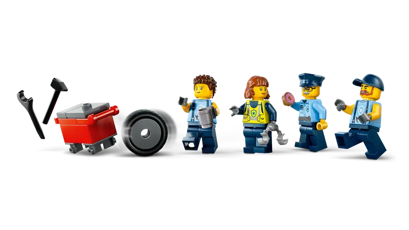 LEGO - 60457 - CITY - Custom Police Car Garage - 489pcs