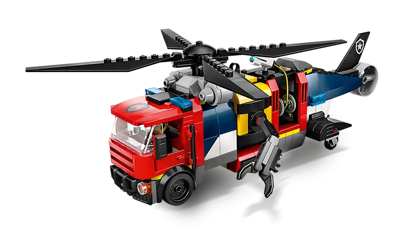 LEGO - 60462 - CITY - Helicopter, Fire Truck & Submarine Remix - 874 pcs
