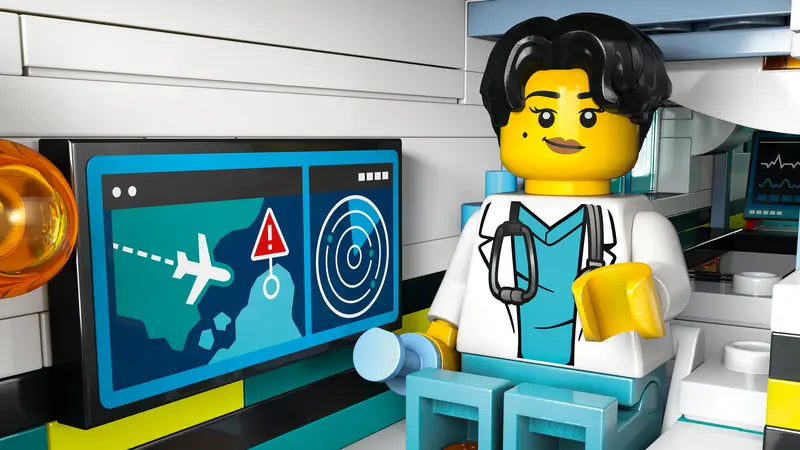 LEGO - 60465 - CITY - Emergency Air Ambulance Airplane - 403pcs