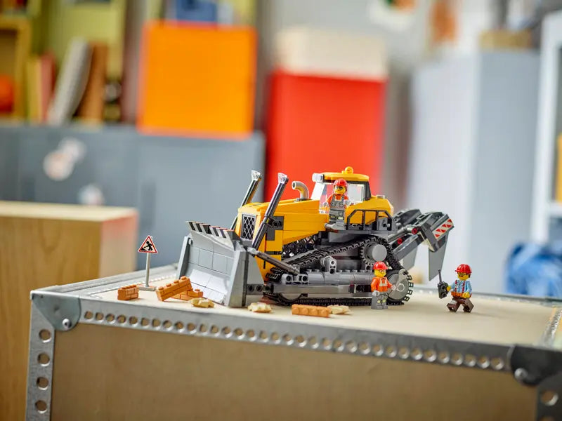 LEGO - 60466 - Yellow Bulldozer with Front Loader - 682pcs