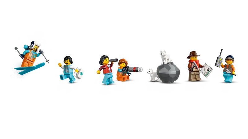 LEGO - 60470 - CITY - Explorers' Arctic Polar Express Train - 1517pcs