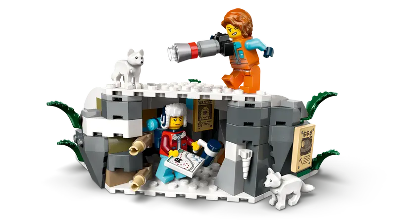 LEGO - 60470 - CITY - Explorers' Arctic Polar Express Train - 1517pcs