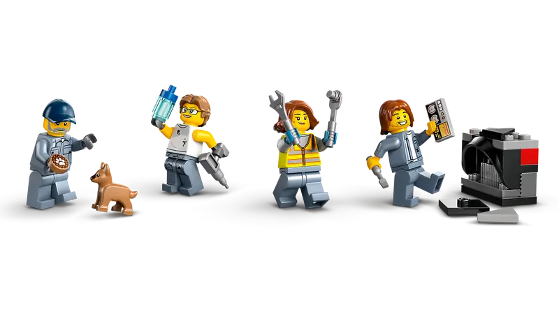 LEGO - 60472 - CITY - Scrapyard with Cars - 871pcs