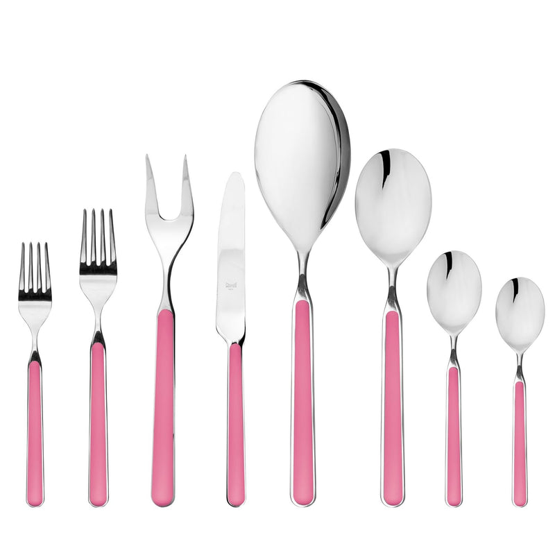 Mepra – Fantasia Pink – 43-Piece Flatware Set