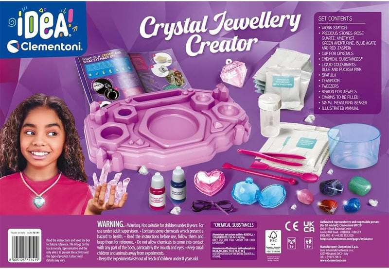 Clementoni - IDEA: Crystal Jewel Creator