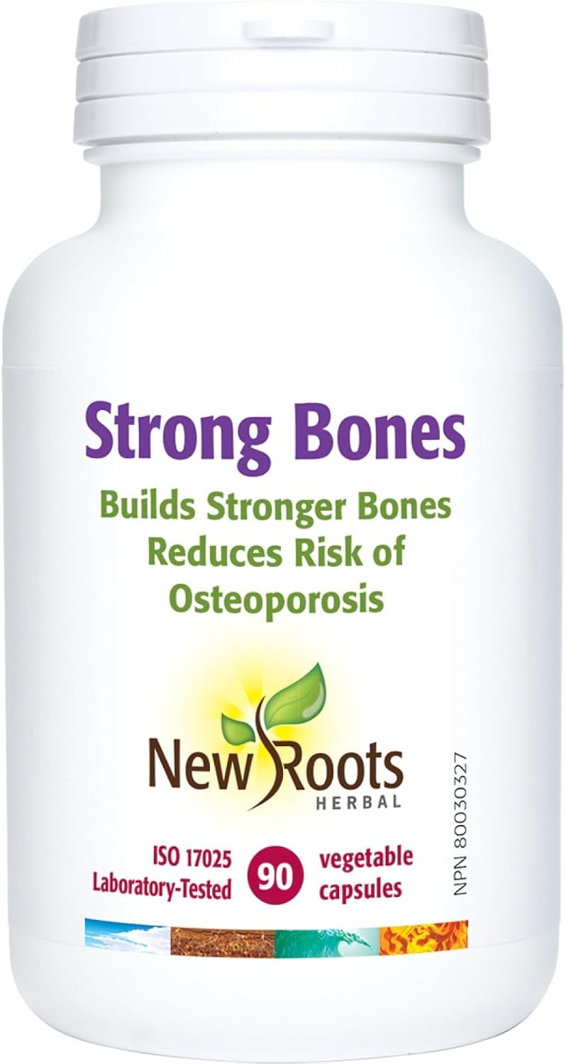 New Roots Herbal - Strong Bones 90 Capsules