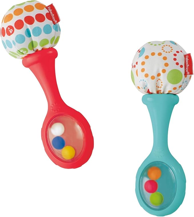 Fisher-Price - Tambourine and Maracas Gift Set