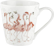 Wrendale Flamingle Bells mug