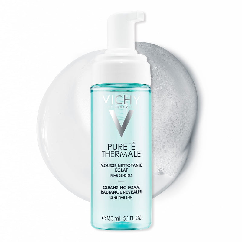 Vichy Pureté Thermale Foaming Water Cleanser, 150 mL