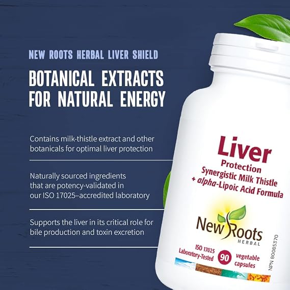 New Roots Herbal - Liver Protection 90 Capsules