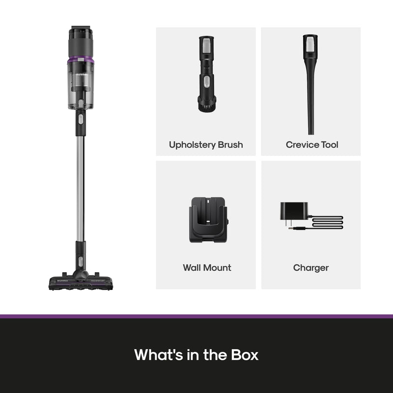 Eureka - ReactiClean NEC410BK - Cordless Stick Vacuum - Black