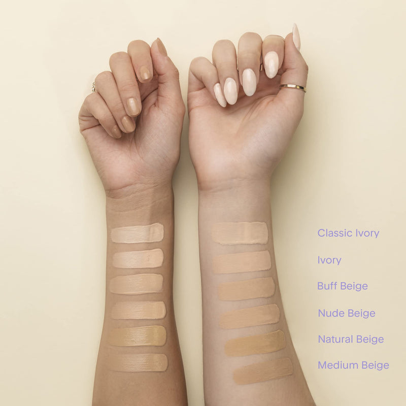 Marcelle Flawless Skin-Fusion Foundation, Buff Beige, 27 mL