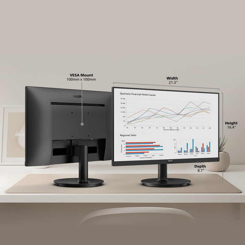 Philips 241V8LB 24-Inch Full HD Monitor