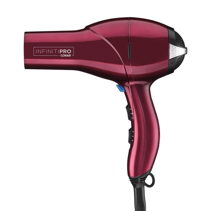 InfinitiPRO by Conair 259BDNRY 1875 W Hair Dryer, Burgundy