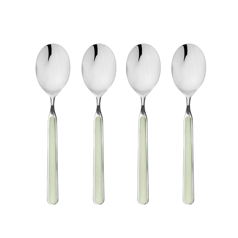 Mepra – Fantasia American Sage – 4-Piece Coffee Spoon Set