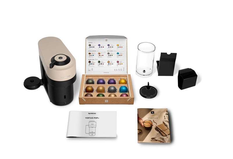 Nespresso Vertuo Pop+ by De'Longhi ENV92BECA, Sand Beige