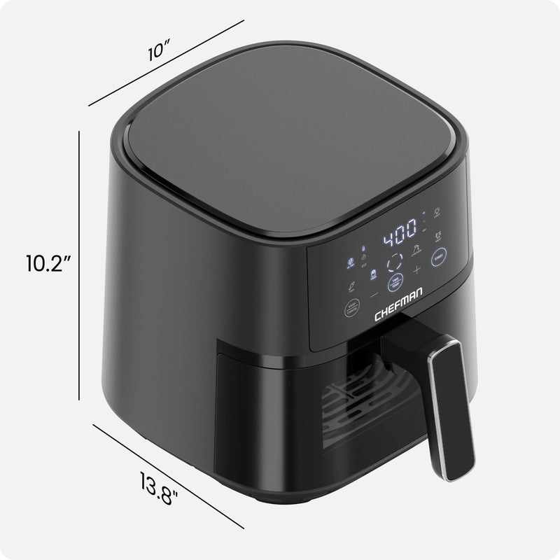 Chefman RJ38-4TW-BLACK 4 qt Air Fryer