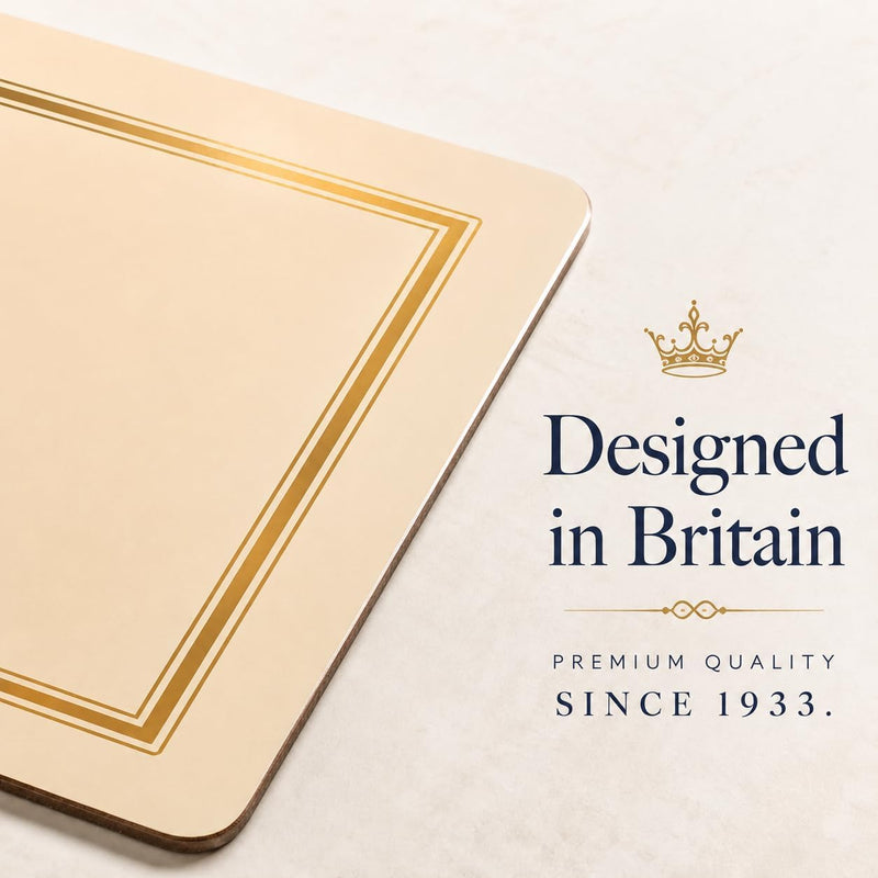 Pimpernel - Classic Cream Placemats Set of 4 - 15.7"x11.7"