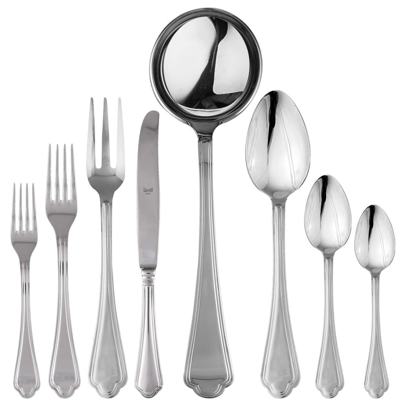 Mepra – Leonardo Mirror – 43-Piece Flatware Set