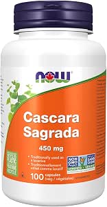 Now - Cascara Sagrada 450MG 100VCAP