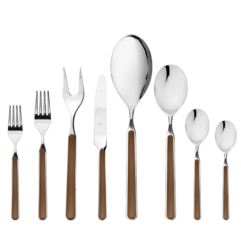 Mepra – Fantasia Tobacco – 43-Piece Flatware Set