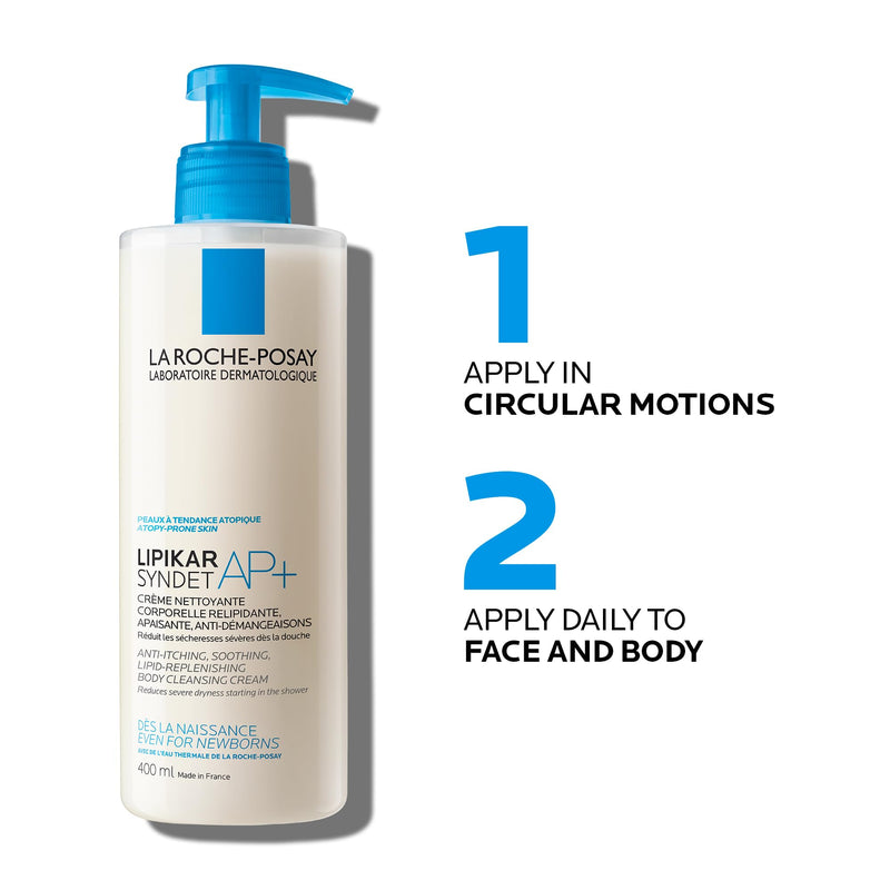 La Roche-Posay - Lipikar Syndet AP+ - Body Wash - 400 mL