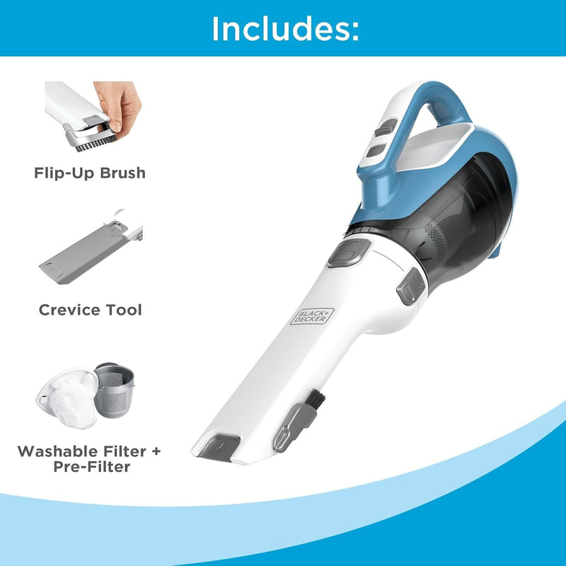 BLACK+DECKER - dustbuster CHV1410L - Cordless Hand Vacuum