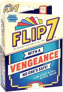 USAopoly - FLIP 7: WITH A VENGEANCE
