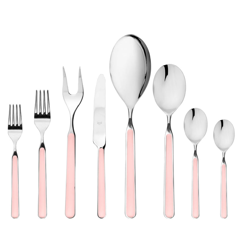 Mepra – Fantasia Pale Rose – 43-Piece Flatware Set