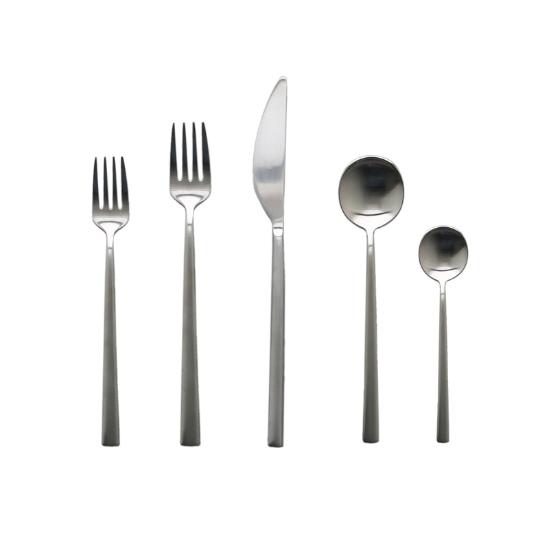 Mepra – Movida Ice – 20-Piece Flatware Set