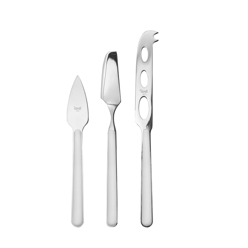 Mepra – Fantasia China – 3-Piece Cheese Knife Set