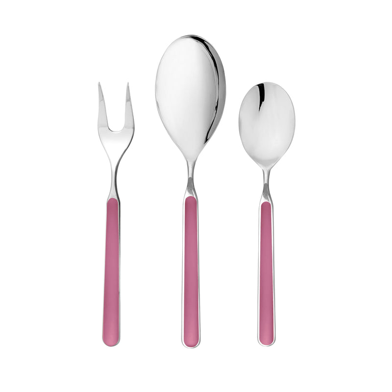 Mepra – Fantasia Pink – 3-Piece Serving Set